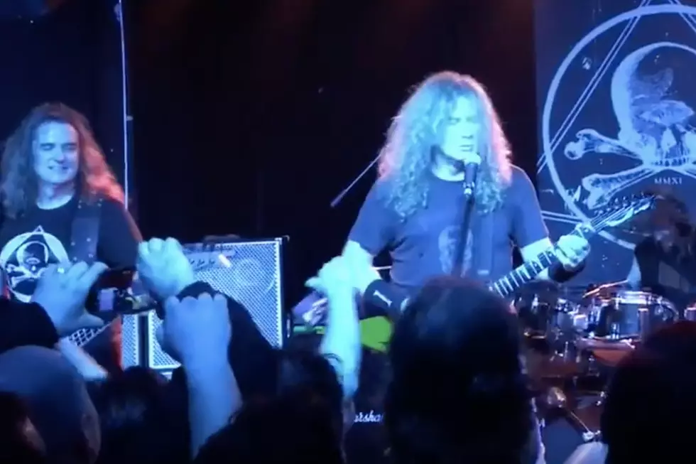 Watch Footage From Megadeth’s Secret New York Show