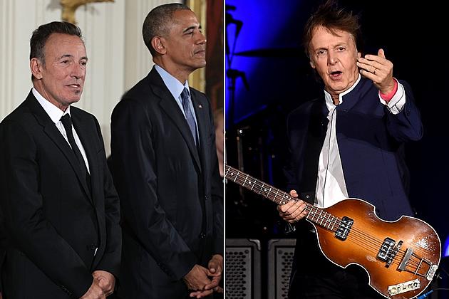 Bruce Springsteen, Paul McCartney and Others Rumored for Obama Administration&#8217;s All-Star Goodbye Party