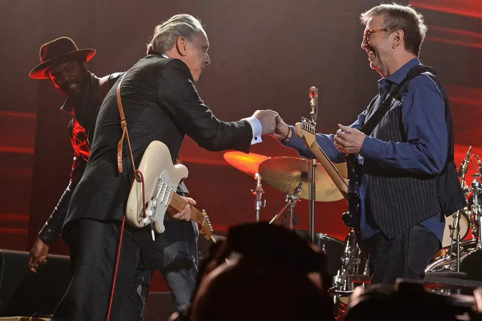 Eric Clapton Jams With Jimmie Vaughan and Gary Clark Jr. at First 2017 U.S. Concert