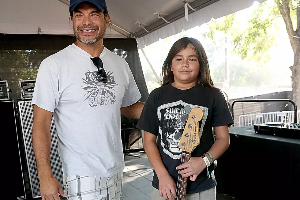 Robert Trujillo’s 12-Year-Old Son Is Playing Bass for Korn