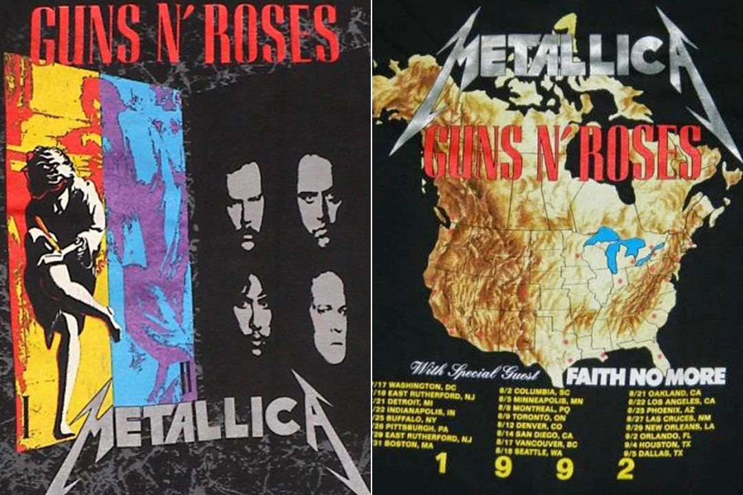 The Day Guns N' Roses and Metallica Announced Co-Headlining Tour