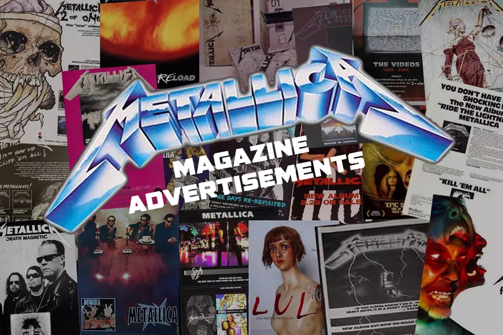 Metallica Magazine Advertisements Through the Years: 1984-2017