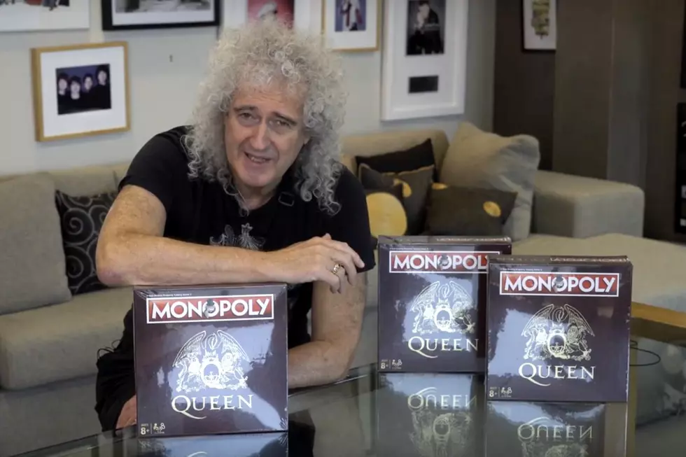 Watch Brian May Unbox the Queen Monopoly Board Game