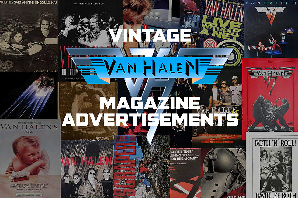 Van Halen Magazine Ads Through the Years: 1978-2012