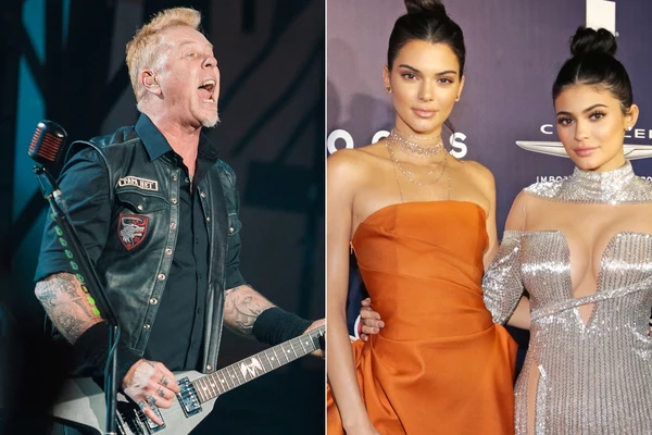 James Hetfield Calls Kendall And Kylie Jenner S Unauthorized Metallica T Shirt Disrespectful
