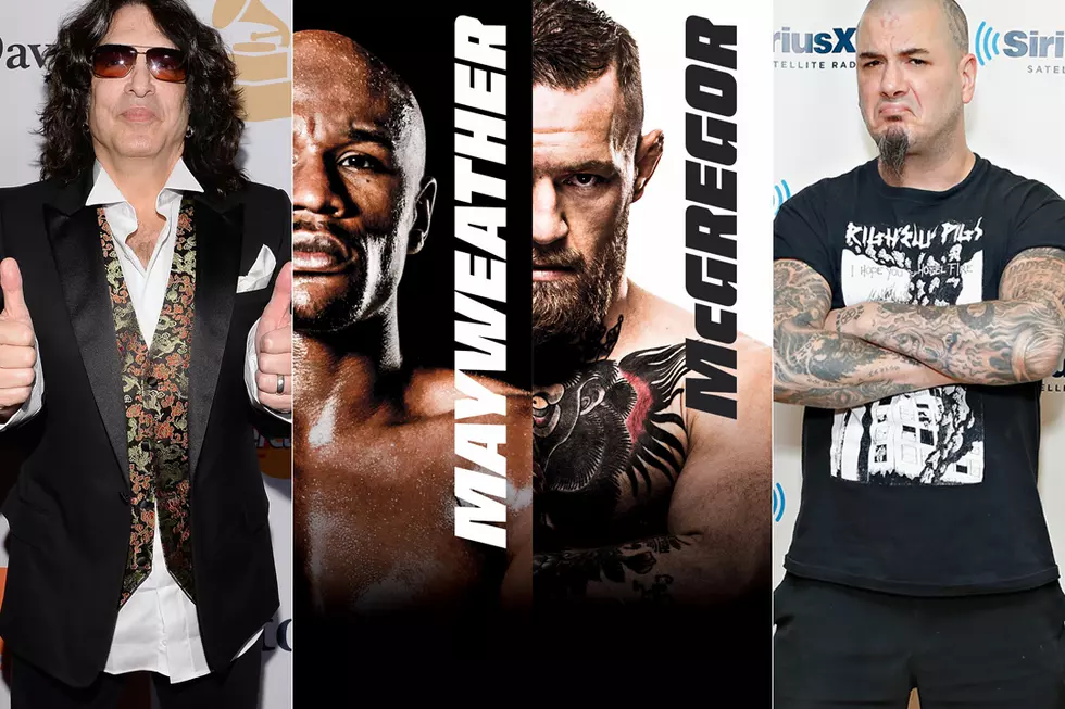 Mayweather / McGregor Fight: Paul Stanley and Phil Anselmo Make Their Predictions