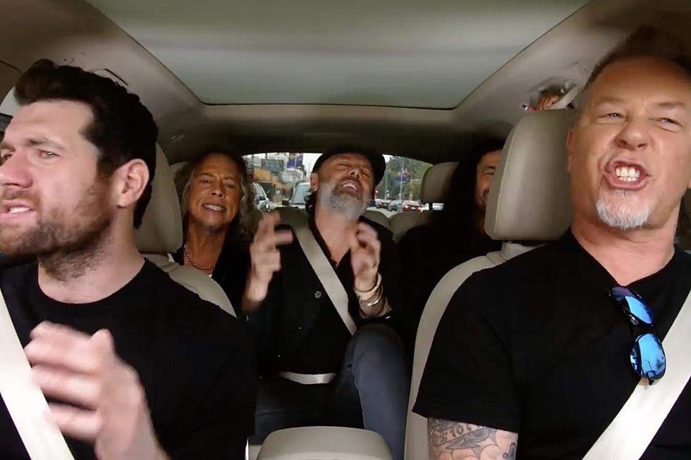 Watch Metallica Sing Rihanna and Disney Songs in ‘Carpool Karaoke’ Teaser Clip