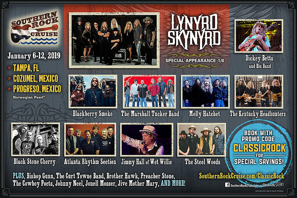 Win a Trip to See Lynyrd Skynyrd on the 2019 Southern Rock Cruise