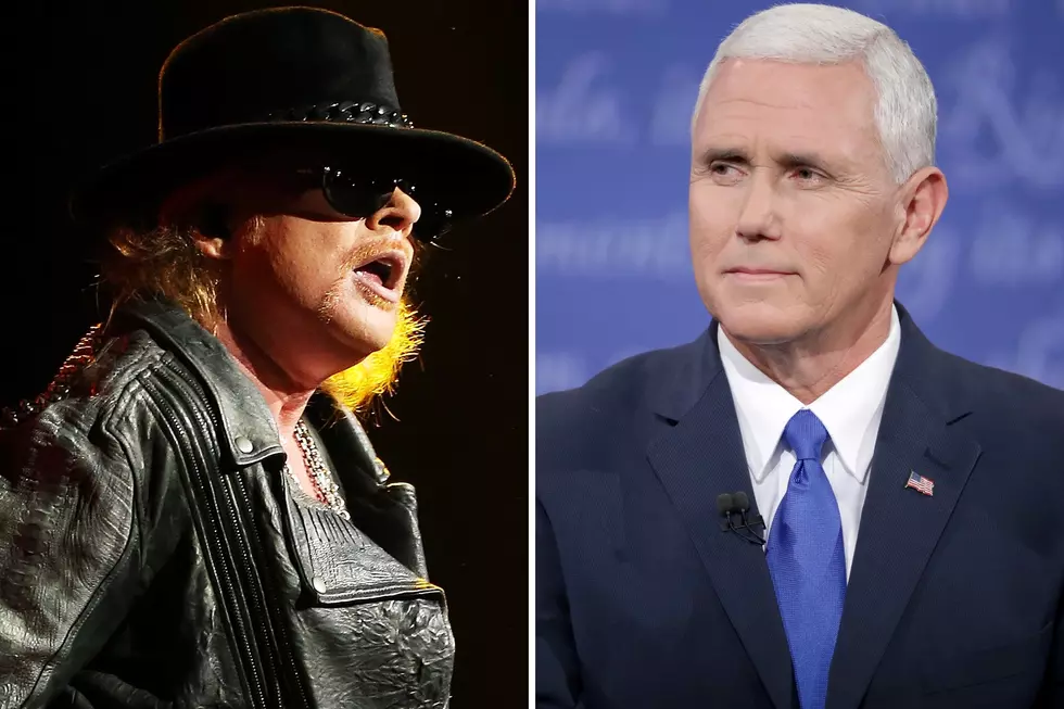 Axl Rose Criticizes Vice President&#8217;s Football Game &#8216;Publicity Stunt&#8217;