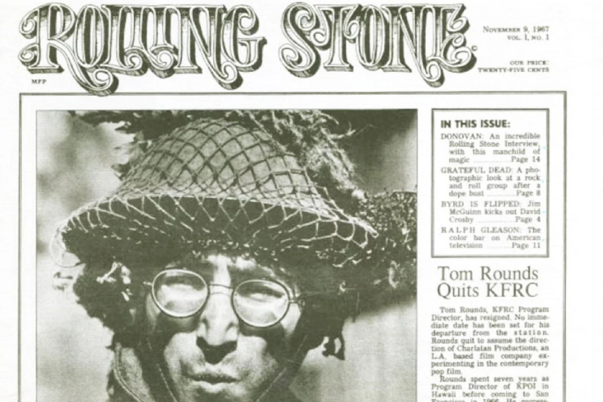 50 Years Ago: 'Rolling Stone' Magazine Prints First Issue