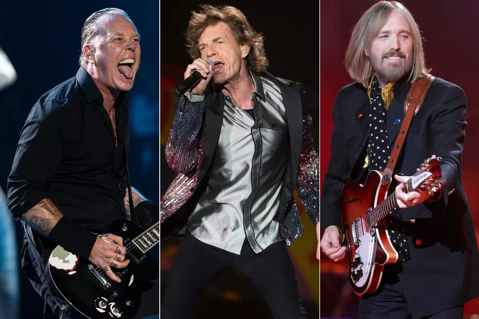 Metallica, Rolling Stones and Tom Petty Top  2017 Best-Selling Rock Album Charts