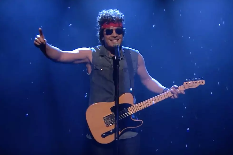 Watch Jimmy Fallon Sing Trump-Inspired Song as Bruce Springsteen
