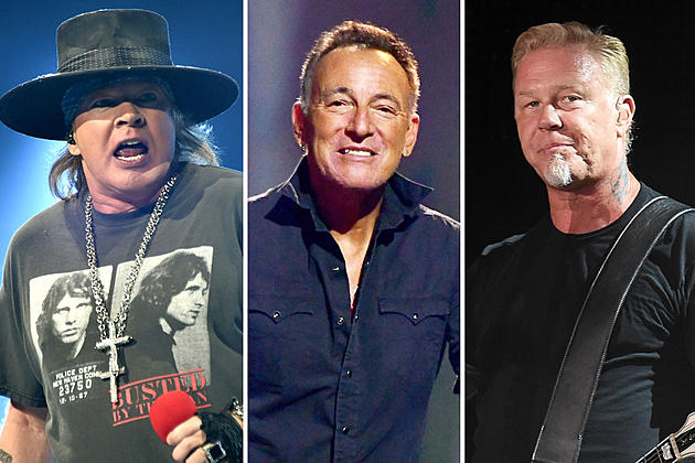 Guns N’ Roses, Bruce Springsteen, Metallica Top 2017 Rock Earning Chart