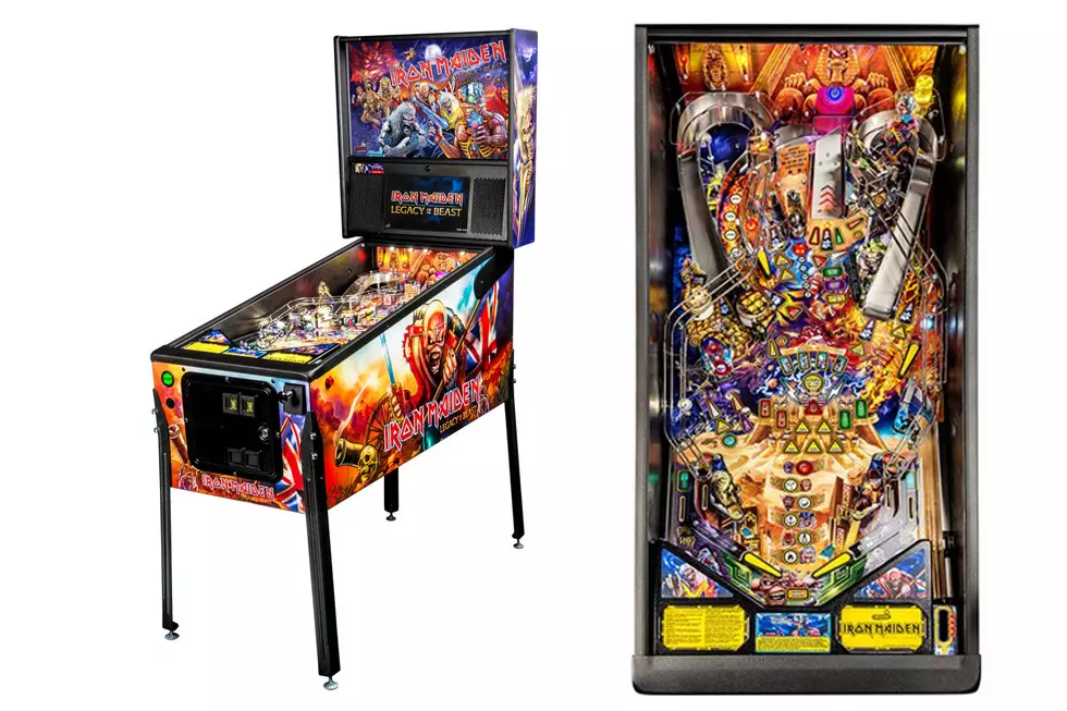 Take a Look at Iron Maiden’s ‘Legacy of the Beast’ Pinball Machine