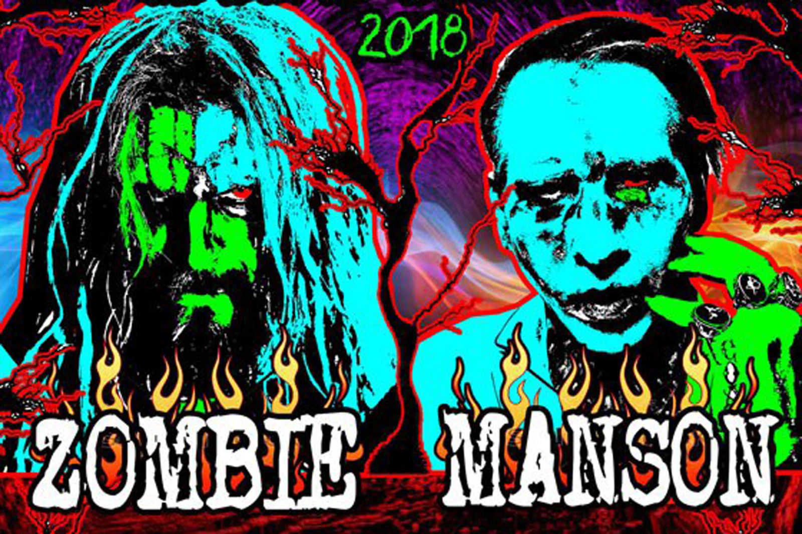 Marilyn Manson and Rob Zombie Announce 2018 Tour