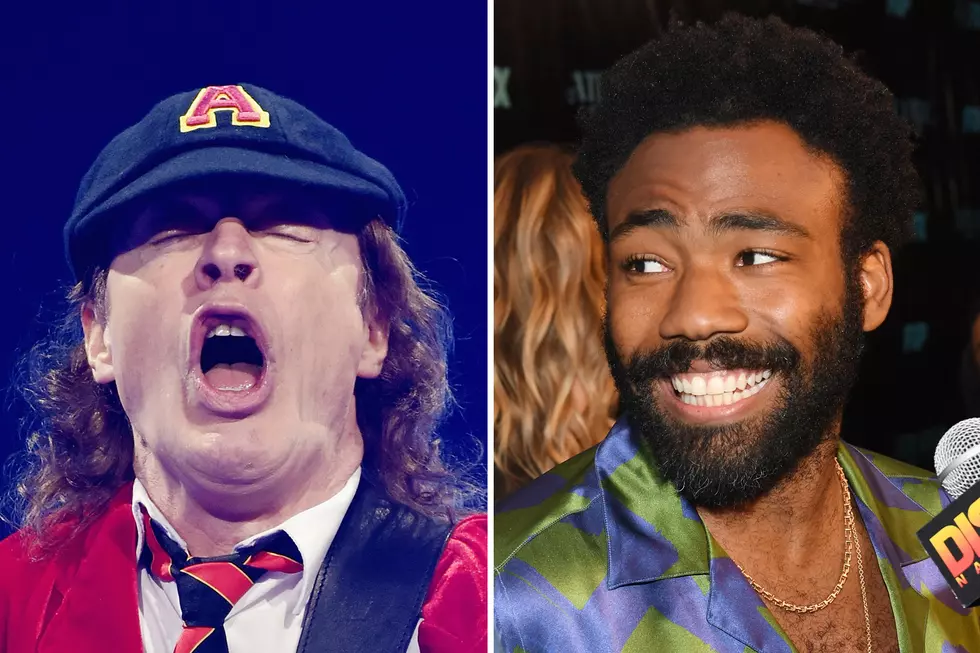 Watch Donald Glover Rap Over AC/DC’s ‘Back in Black’