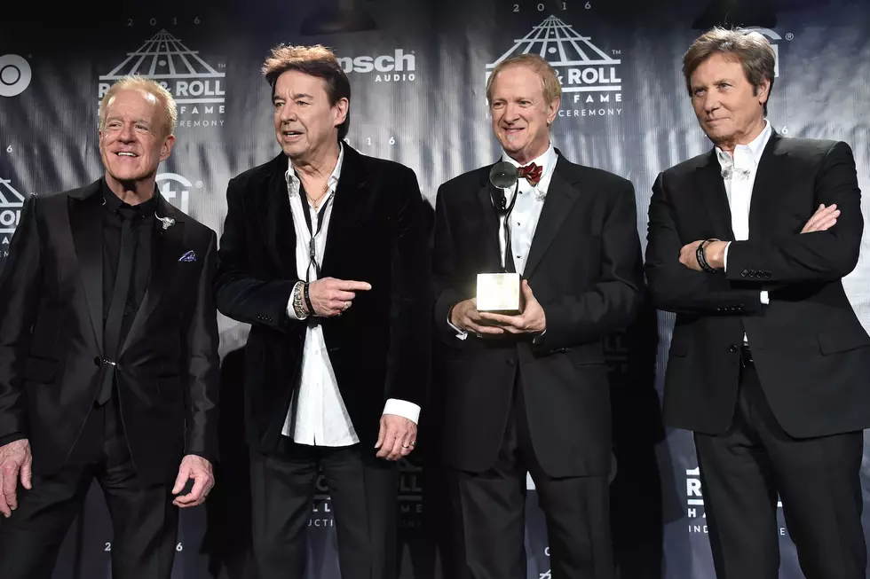 Walt Parazaider was inducted into the Rock & Roll Hall of Fame with Chicago in 2016. (Mike Coppola, Getty Images)