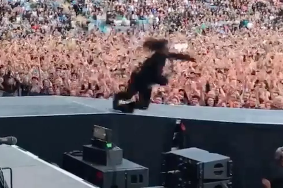 Dave Grohl Pranks Crowd With Fake Stage Fall