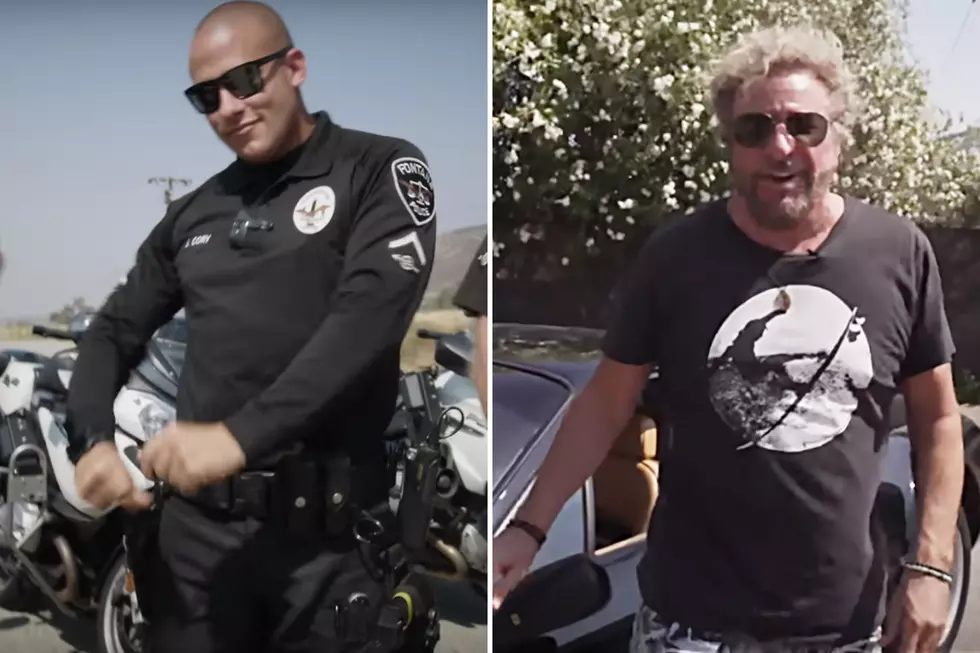 Sammy Hagar ‘Can’t Drive 55′ in New Police Lip-Sync Video