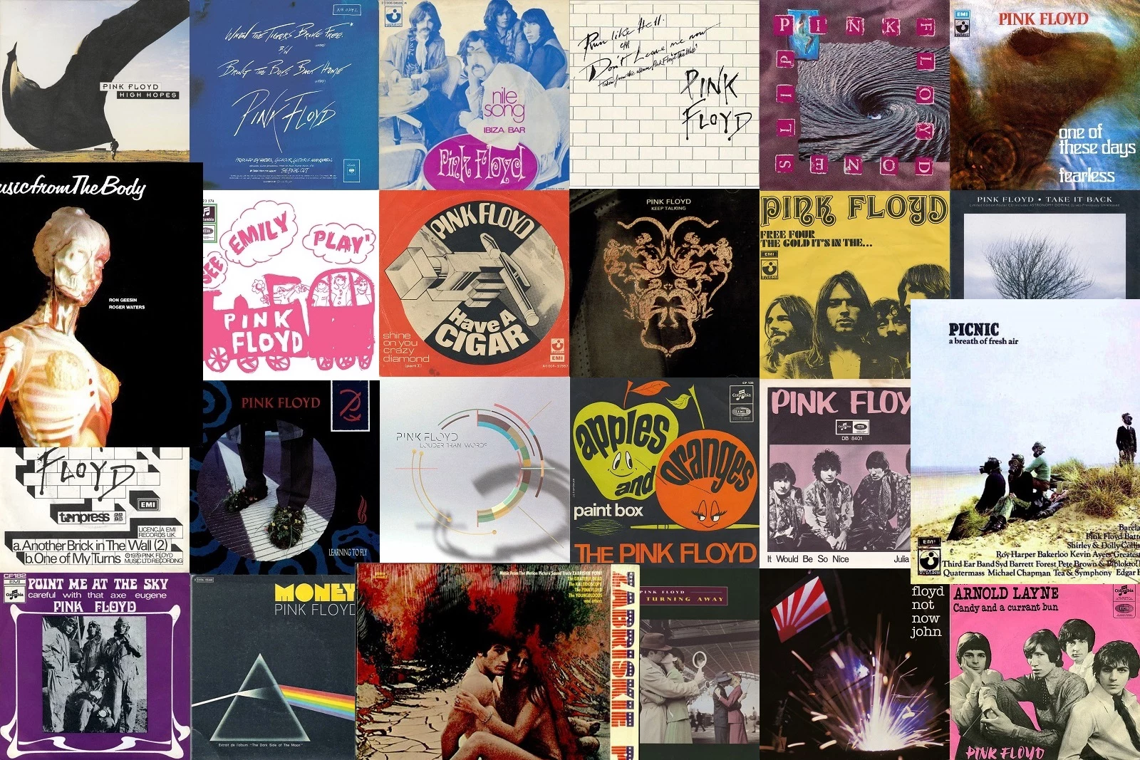 all pink floyd albums ranked