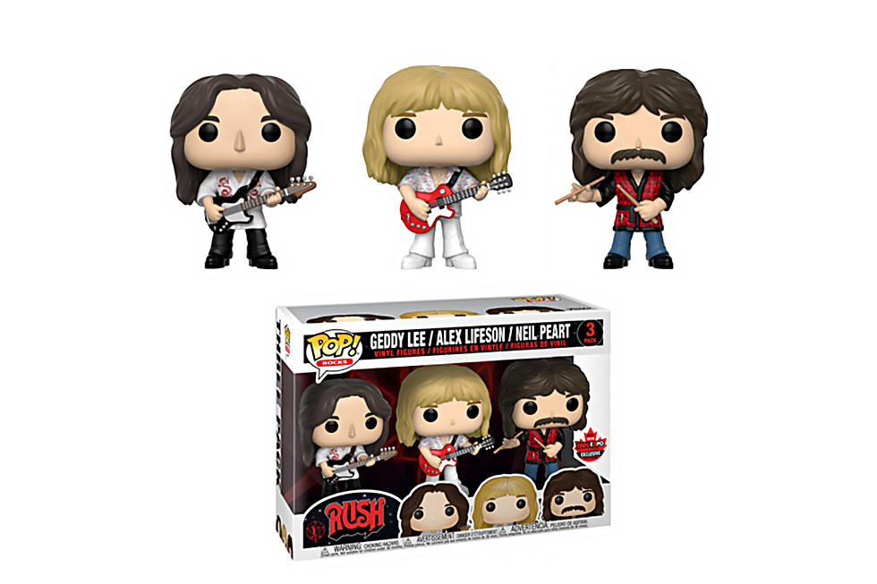 Rush Immortalized as Limited-Edition Funko Pop! Figures