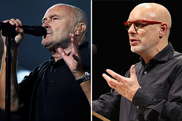 How Phil Collins and Brian Eno Met in Genesis &#8216;Payback&#8217; Plan