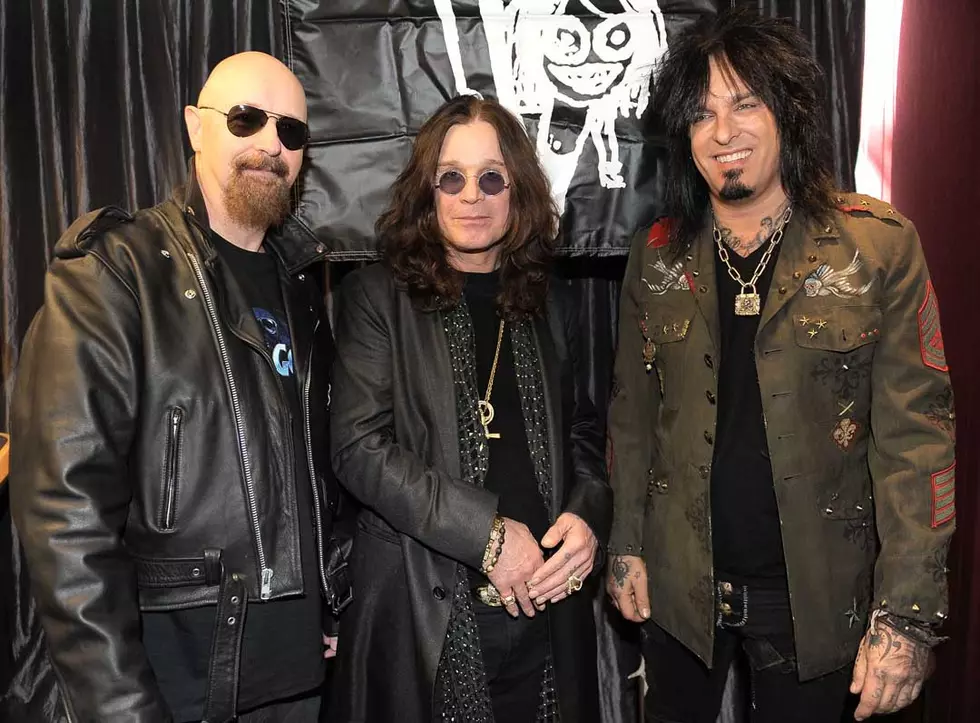 Ozzy Osbourne, Rob Halford and Nikki Sixx, 2010
