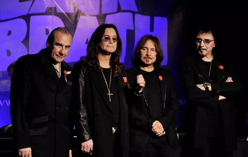 Ozzy Osbourne, Tony Iommi, Geezer Butler and Bill Ward, 2011