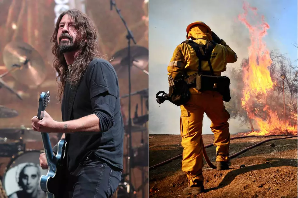 Dave Grohl Cooked Barbecue for California Firefighters