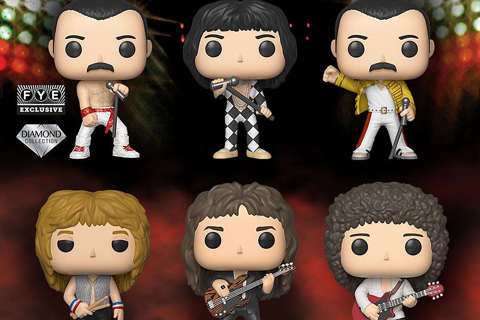 Freddie Mercury Gets Half of Queen's New Funko Pop! Series