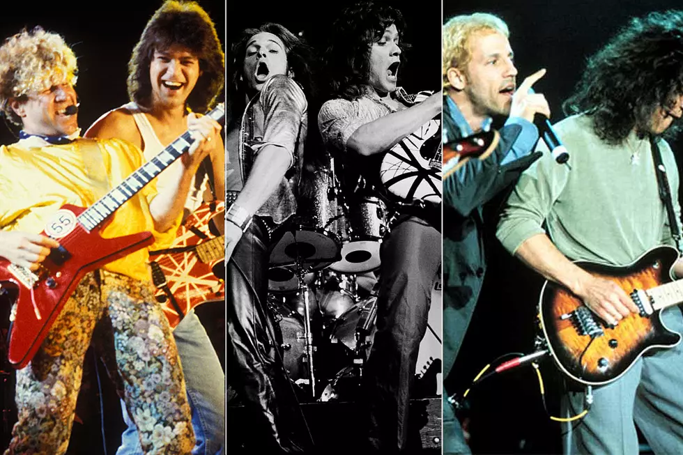 Which Van Halen Singer Has Played the Most Shows? 