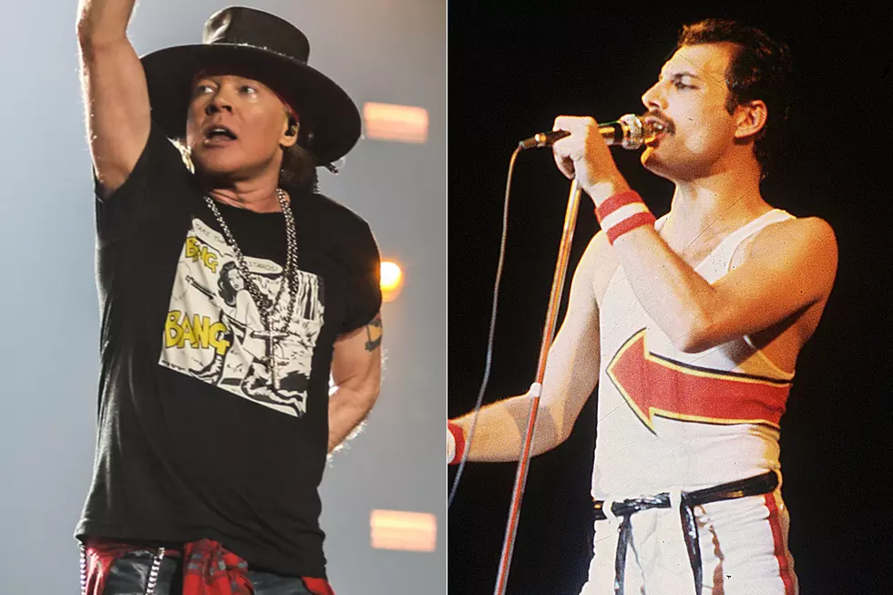 Axl Rose Calls Freddie Mercury 'The Greatest'