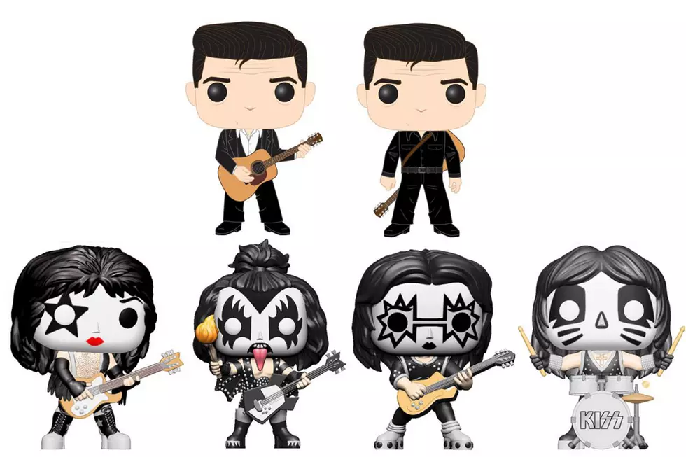 Kiss and Johnny Cash in New Funko Pop! Figures