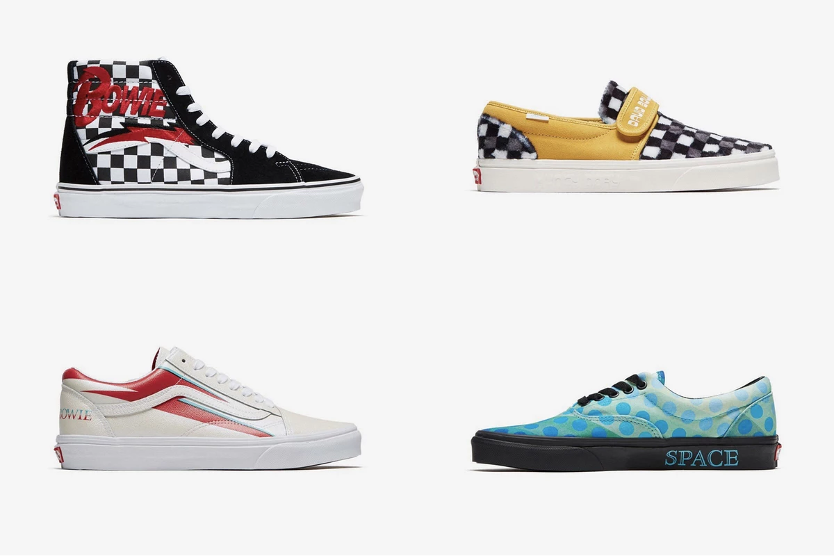 Melodieus Bekritiseren Editor Vans to Release David Bowie-Themed Sneakers