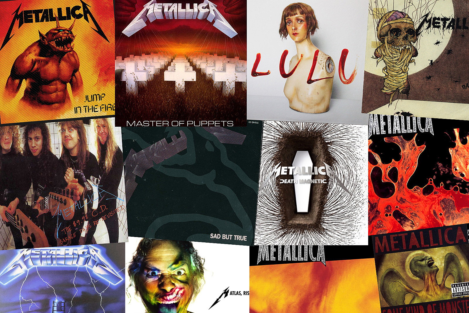 metallica discography albums