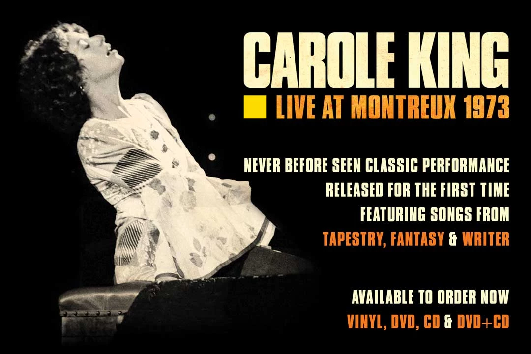 Carole King's 1973 Montreux Performance Available Now!