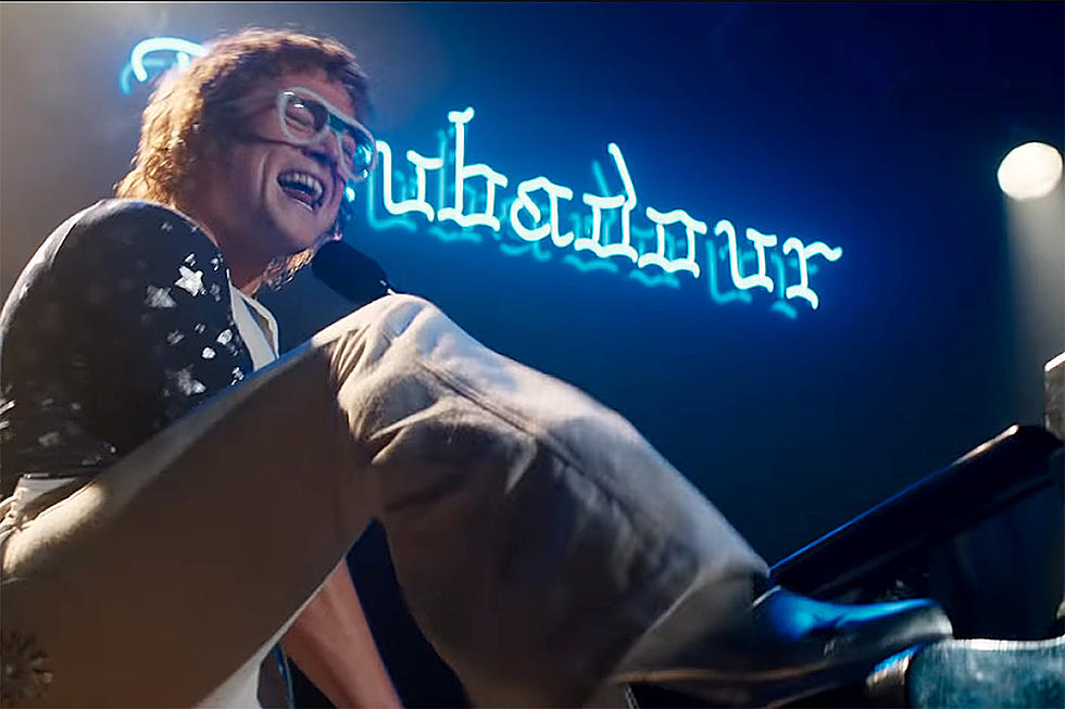 Elton John Sings ‘Crocodile Rock’ Two Years Early in 'Rocketman'