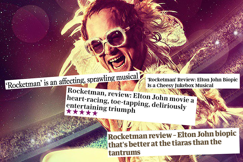 Elton John Adds His Own Rave to First Reviews for &#8216;Rocketman&#8217;