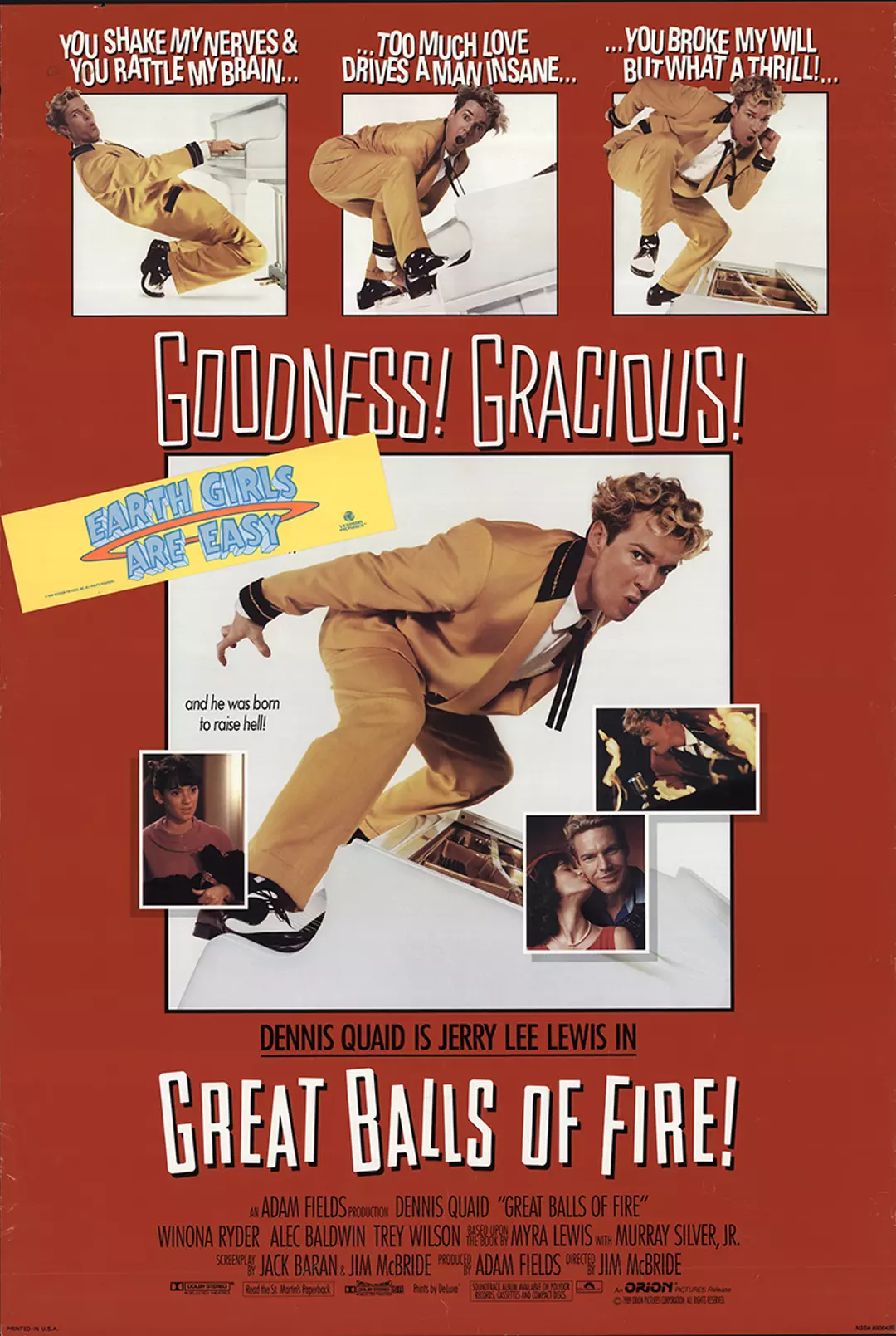 30 Years Ago: Jerry Lee Lewis 'Great Balls of Fire' Film Fizzles