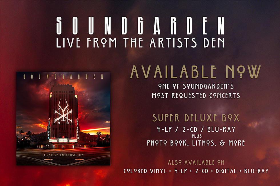 Soundgarden Release the Highly Anticipated &#8216;Live From the Artists Den&#8217;