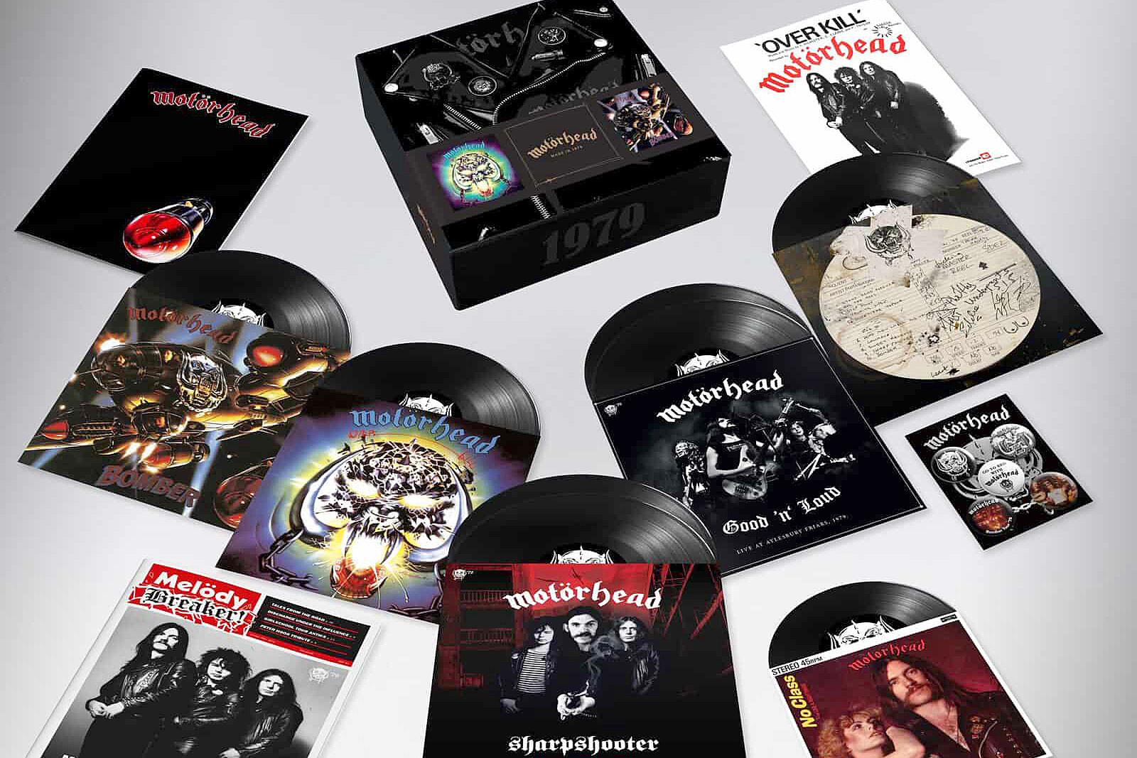 Motorhead Announce 'Overkill' and 'Bomber' Box Set and Reissues