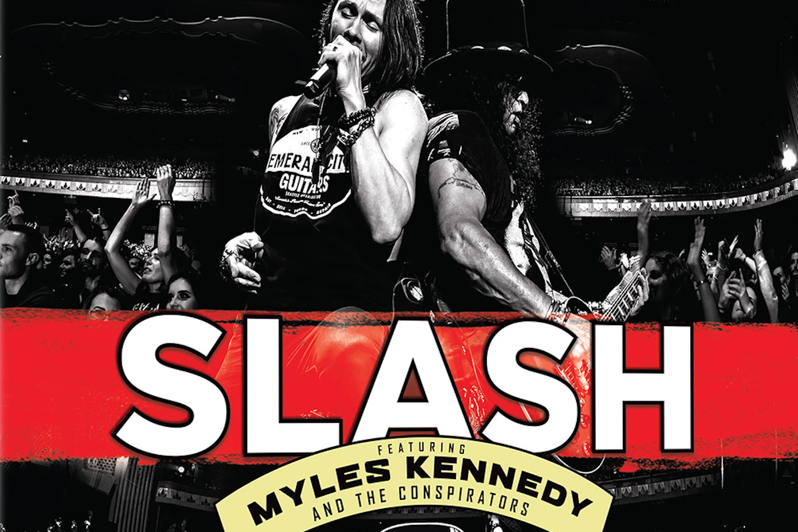 SLASH FEATURING MYLES KENNEDY Living Dream Tour JAPAN BLU-RAY AND 2 CD SET