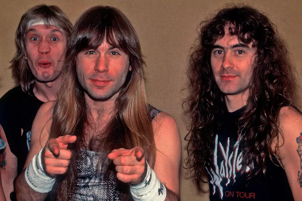 When Iron Maiden Released a Backstage Argument on a B-Side