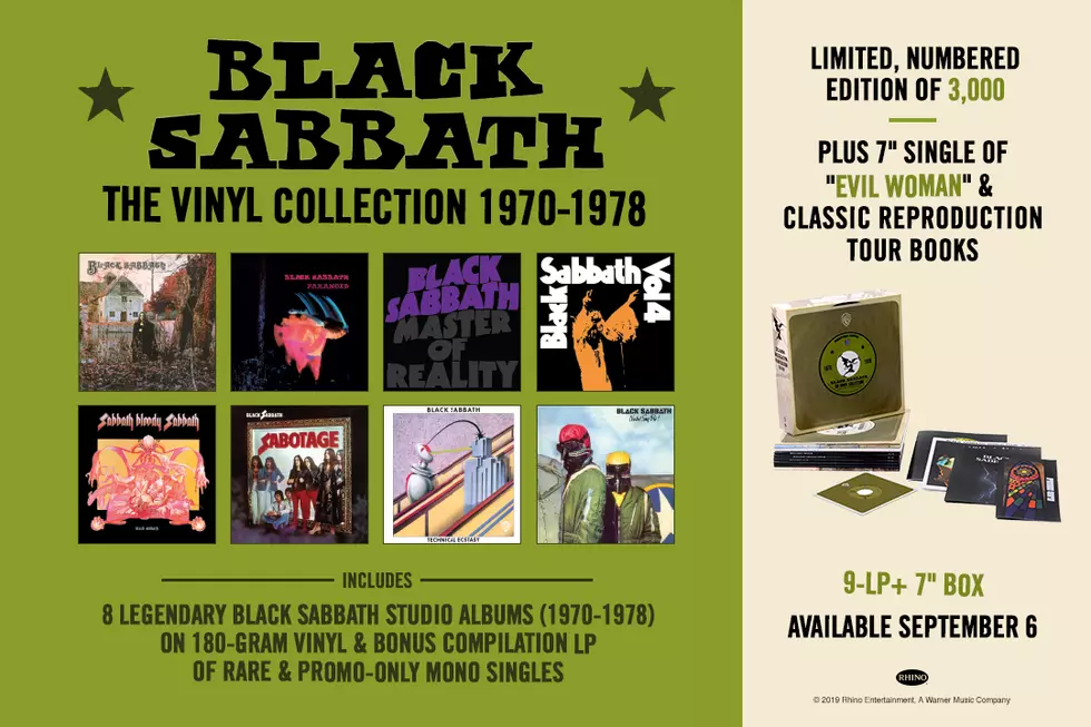 Black Sabbath 'The Vinyl Collection 1970-1978′ Available Now From Rhino