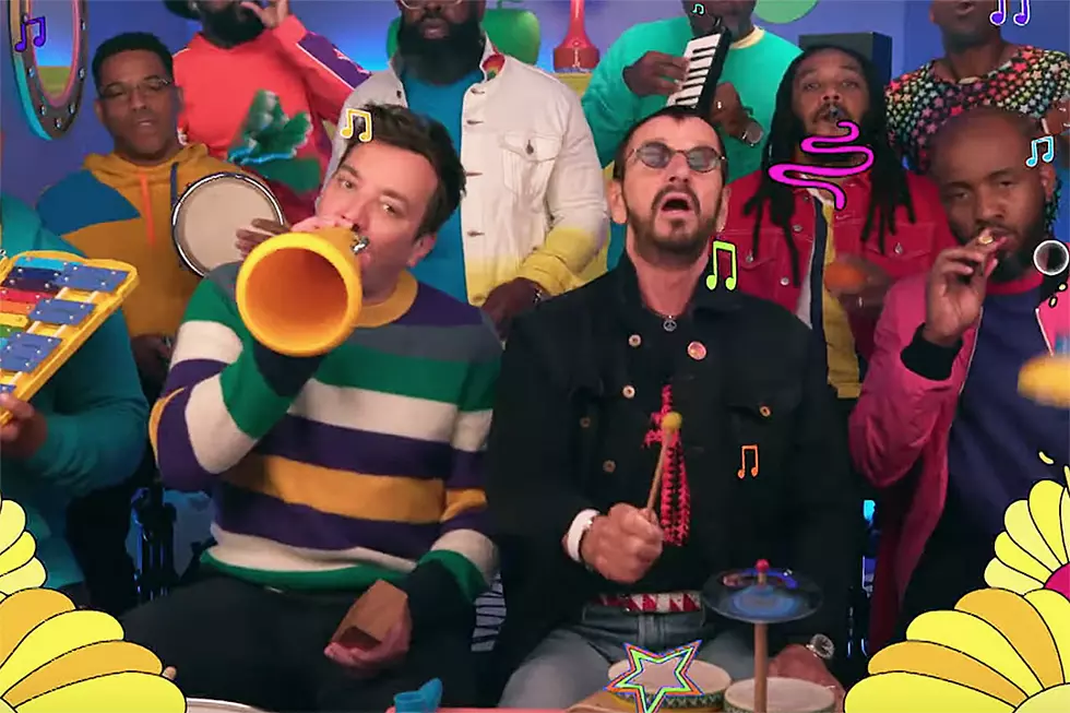 Watch Ringo Starr Play ‘Yellow Submarine’ on Toy Instruments