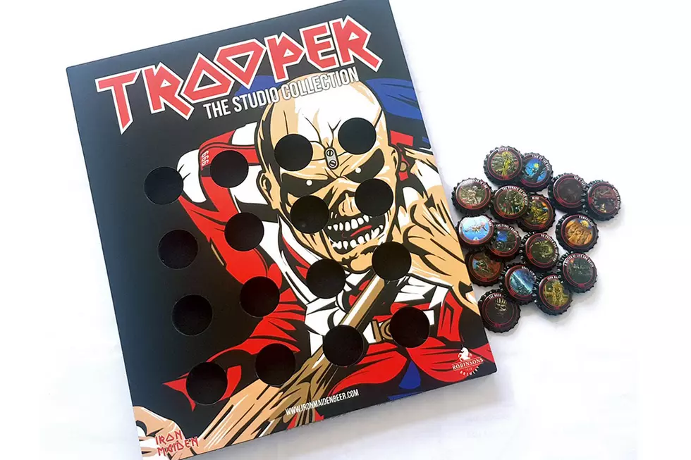 Iron Maiden Announce Trooper Beer Collector Bottle Caps