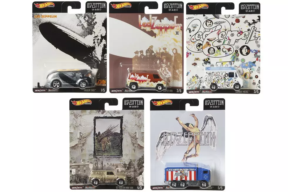 Led Zeppelin Hot Wheels Car Collection Announced