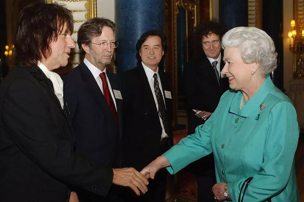 When Clapton, Page, May and Jeff Beck Awkwardly Met the Queen