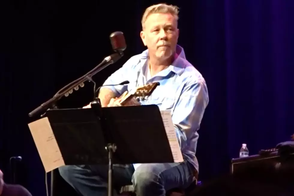 Watch James Hetfield Sing 'Baby Hold On' at Eddie Money Tribute