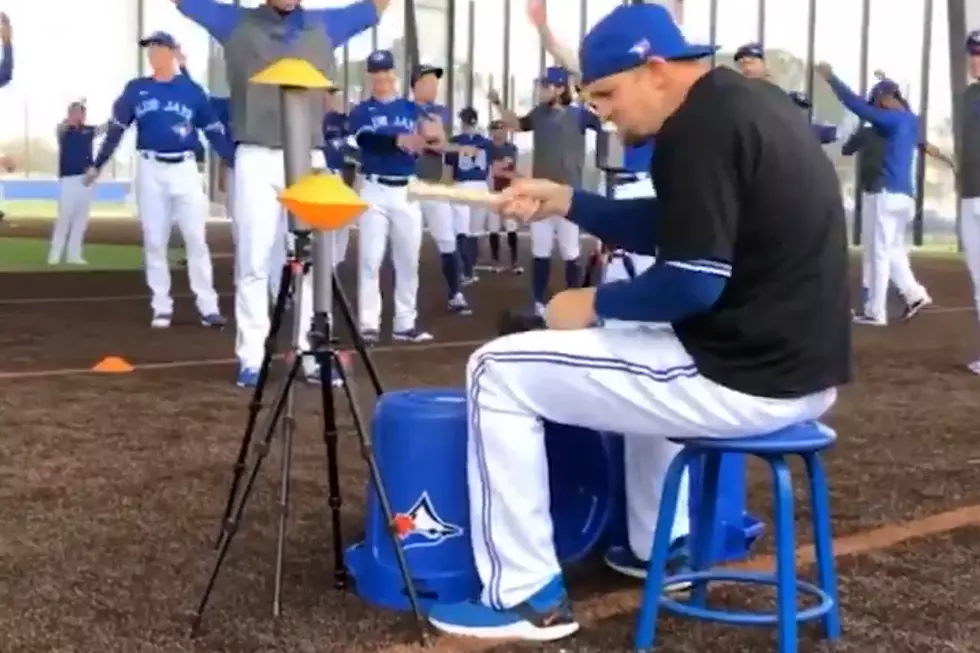 Watch Toronto Blue Jays Player Air Drum to Rush’s Neil Peart